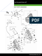 2023 Teryx KRX® 1000 Gear Box