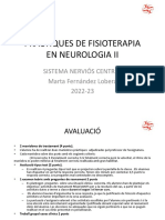 Pràctiques de Fisioterapia en Neurologia II