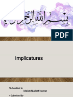 Implecature (Maheen)