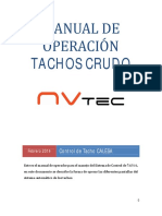Manual de Operación Tachos Calesa
