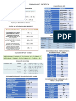 Formulas Dietetica