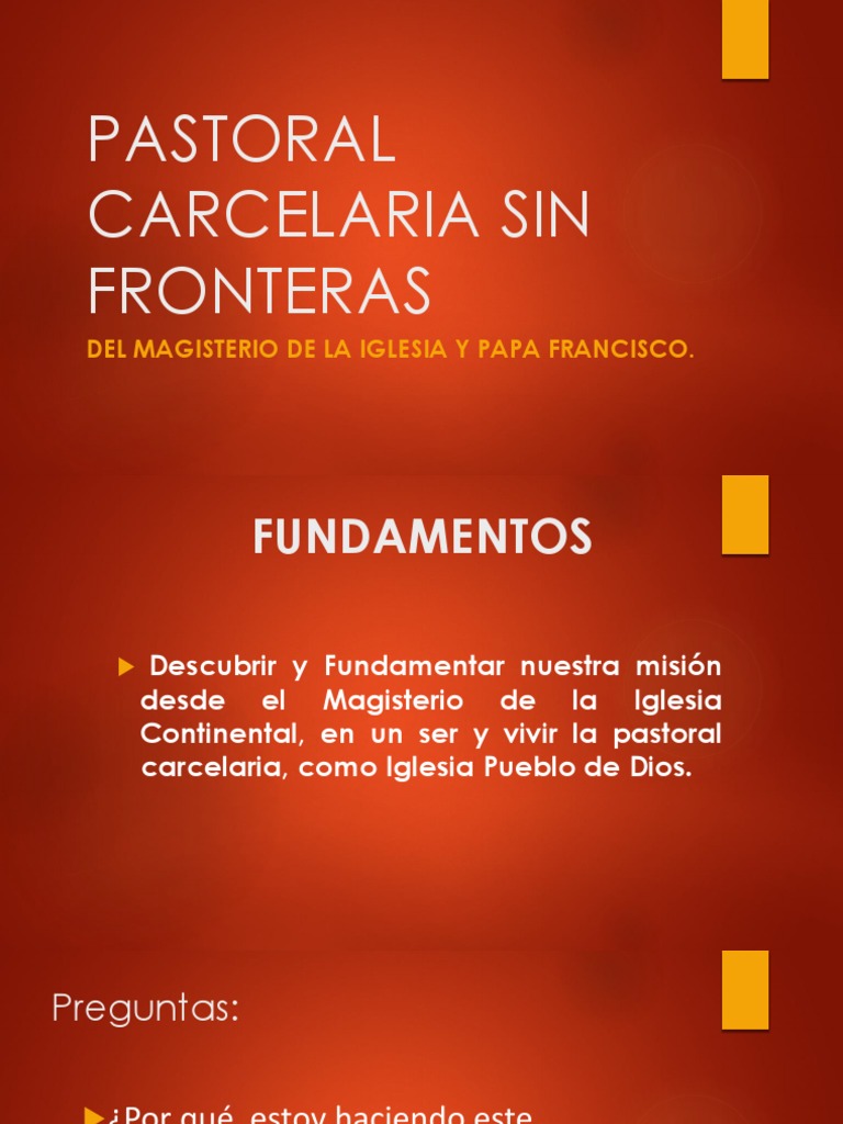 Fundamento de La Pastoral Carcelaria Desde Aparecida | PDF | Iglesia ...