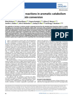 2022 - Erickson - Critical Enzyme Reactions in Aromatic Catabolism For Microbial Lignin Conversion