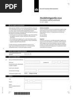 Adatközlő E104 /S041 Nyomtatványhoz | PDF