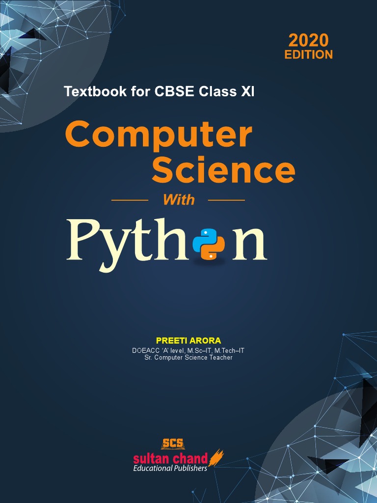 Python Cbse Class 12 Notes Pdf