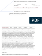 Estrategias Terapéuticas Actuales en La Hipertensión Arterial Pulmonar - Revista Española de Cardiología