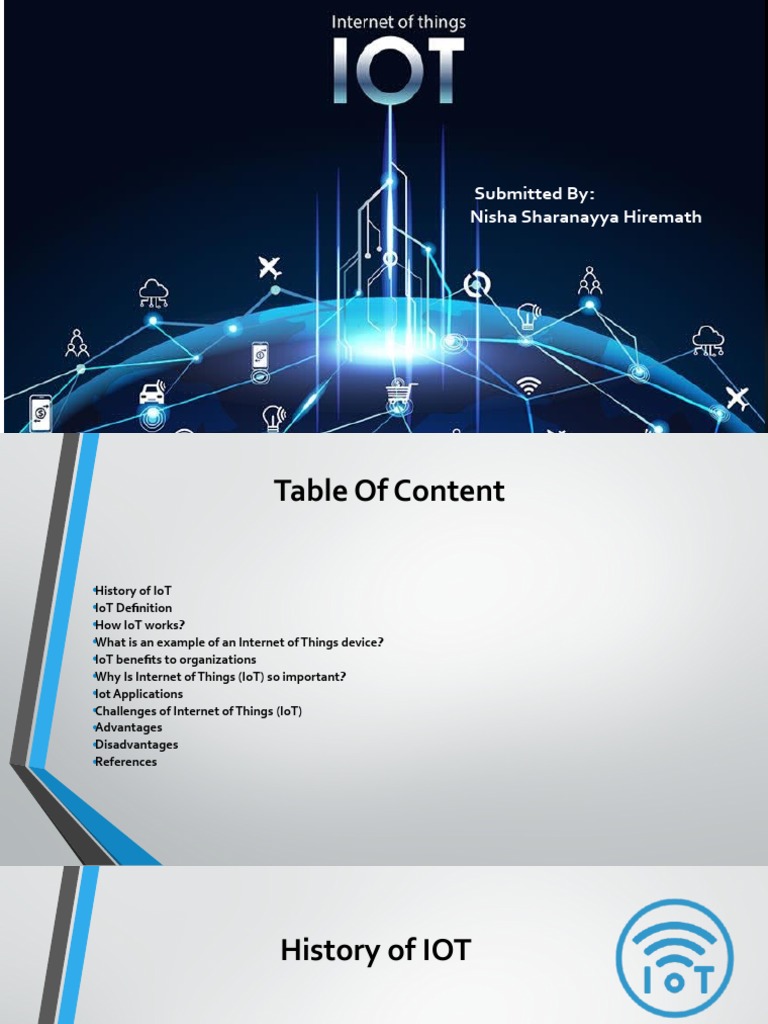 Iot Internet of Things | PDF | Internet Of Things | Artificial Intelligence