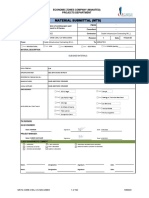 Material Submittal For Subbase - SARC