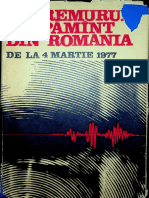 Balan Cristescu Si Cornea 1982 Cutremurul de Pamint Din Romania de La 4 Martie 1977