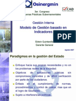 Modelo de GestiON Por Indicadores - GP