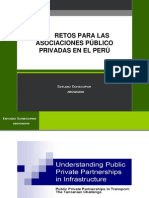 RETOS PARA LAS ASOCIACIONES PÚBLICO PRIVADAS EN EL PERÚ - IF