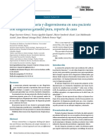 Endocrino2017, Journal Manager, 9-Amenorrea Primaria y Disgerminoma