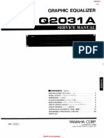 Yamaha Q2031a Service Manual
