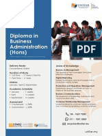 UNITAR Diploma in Business Administration - Factsheet (290121)