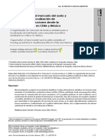 La Organización Del Mercado Del Suelo Ylos Subsidios A La Localización de