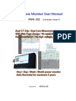 Power Monitor User Manual PWX-102