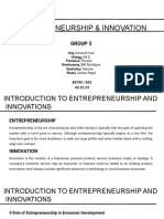 Group 5 - Entreprenuership
