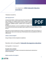 Proyecto EvaluacionEducativa Segundo Ent UTC