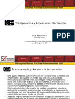 Transparencia y Acceso a la Información -GP