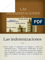 Las Indemnizaciones