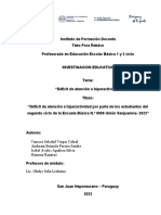 Investigacion Educativa. Deficit de Atención - Docx12