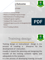 Training DesignChapter 4