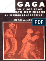 Rosenberg, June C. - El Gagá, Religión y Sociedad de Un Culto Dominicano