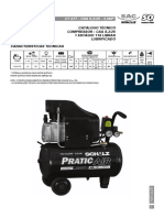 CT 477 - COMPRESSOR DE PISTÃO PRATIC AIR 8,2-25 Rev.001 03-13