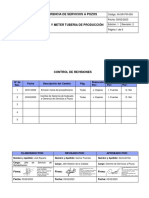 In-Sr-Pr-009 Sacar y Meter Tuberia de Producción