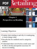 Chapter 1 - Perspectives On Retailing