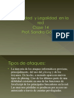 Clase 15 Seguridad y Legalidad Online