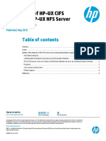 Comparison of HP UX CIFS Server and HP UX NFS Server White Paper 828085-001