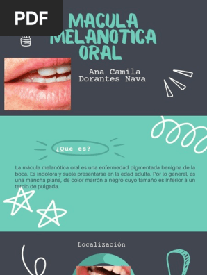macula melanotica genital Mácula Melanótica Oral: Causas y Tratamiento | PDF