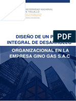 Informe - Diseño de Un Plan Integral de Desarrollo Organizacional en La Empresa Gino Gas S.A.C
