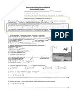 Guía Números Enteros 7mos