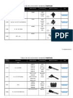 Partson Catalogo Bobinas de Ignicion