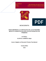 Monografia Mayte Alanoca - Final Citado, Bibliografia, Tabla de Contenido