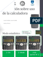 Uso de La Calculadora