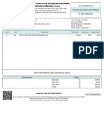 RUC 20600904214 Factura de Venta Electrónica #F001-00002132