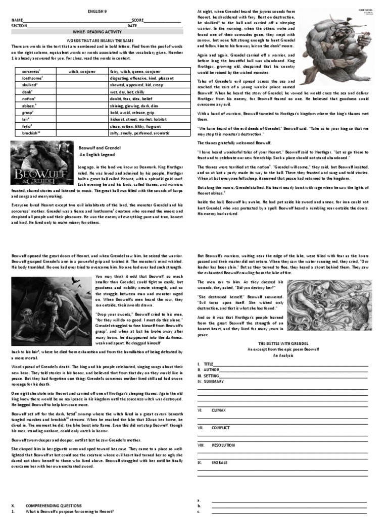 Is Grendel A Hero Understanding His Narrative Pov - 853t4k4