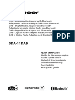 SDA-11DAB Quickstart Manual Da NL en FR de It Es