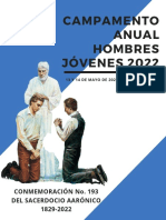 Campamento Anual Hombres Jóvenes