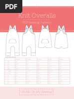 Knit Overalls