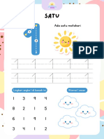 Printable Mengenal Angka 1-10