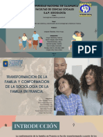 Transformación de La Familia y Conformación de La Sociología de La Familia en Francia.
