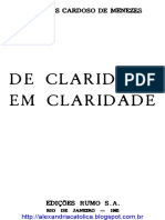 Eurípides Cardoso de Menezes_De Claridade Em Claridade
