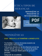 Aula 5 - Heranças Monogênicas e Poligênicas