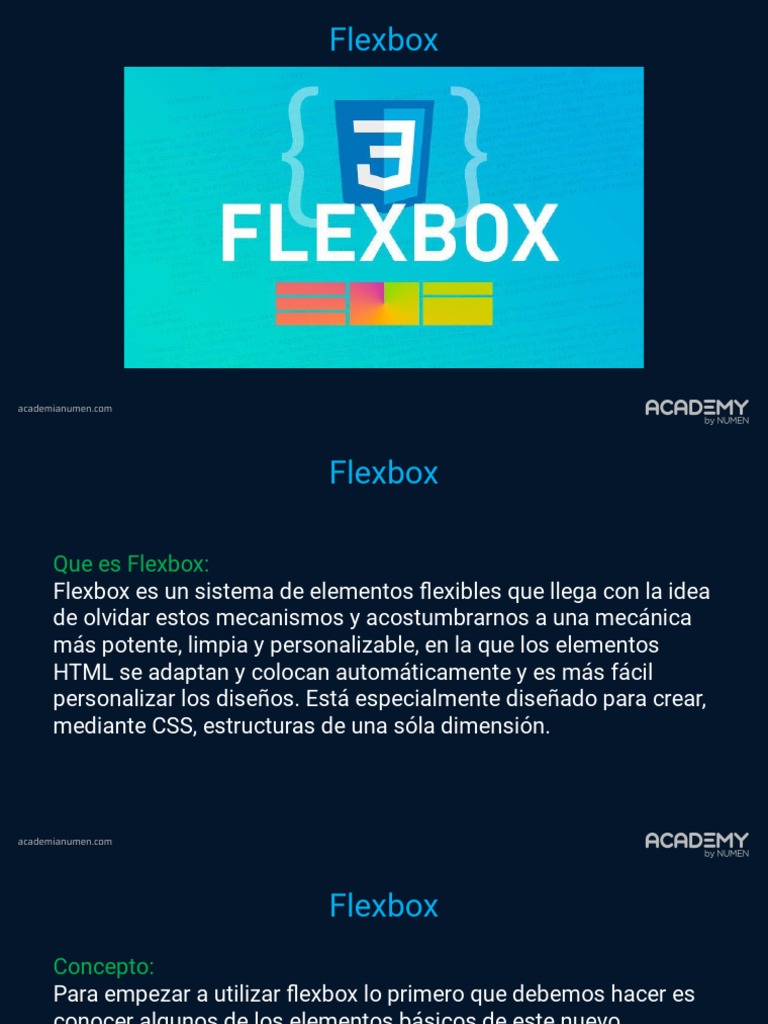 Flex Box | PDF | Eje