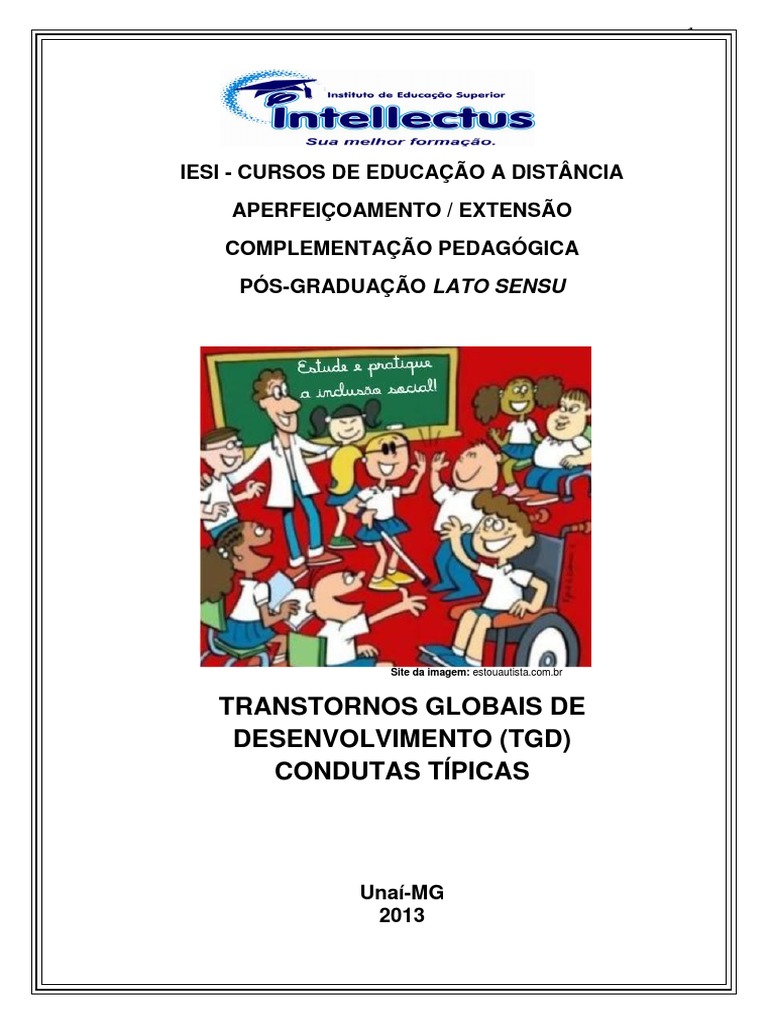 Apostila - TGD - Condutas Típicas | PDF | Educação Especial | Inclusão ...