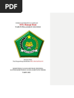 Kurikulum Operasional MTs 2025/2026 | PDF